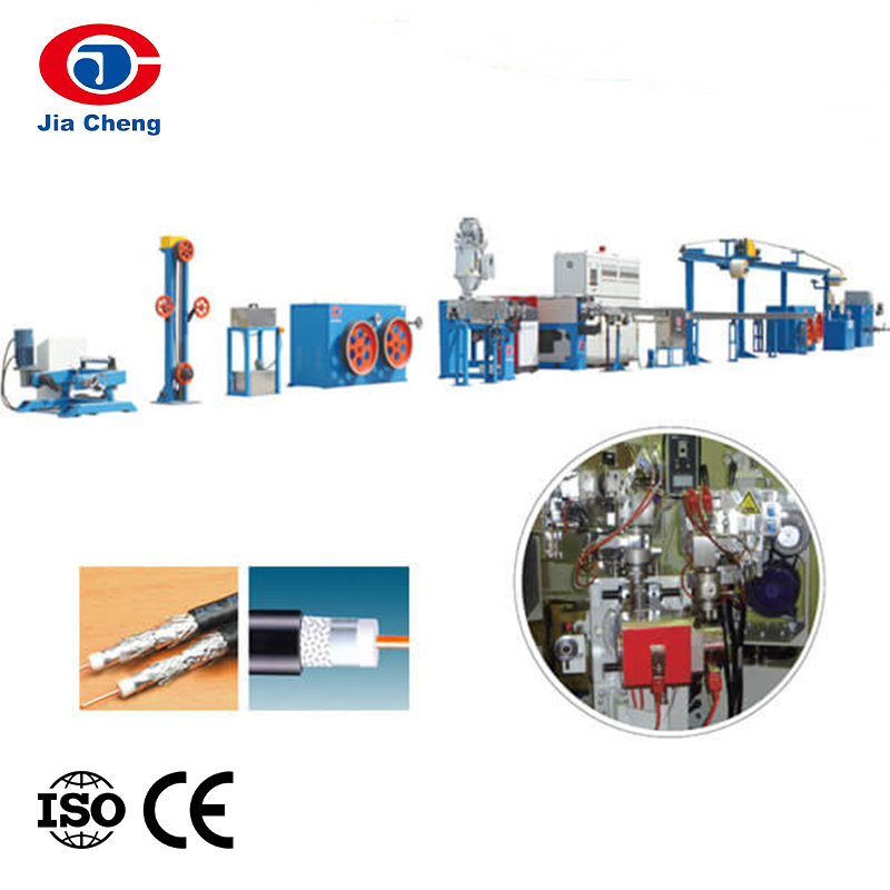 物理发泡电缆挤出生产线